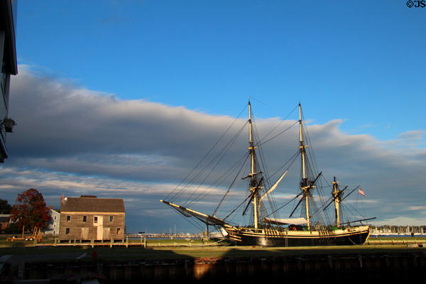 Replica of Friendship of Salem (1796) run by National Park Service. Salem, MA.