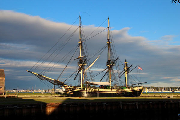 Replica of Friendship of Salem (1796) run by National Park Service. Salem, MA.