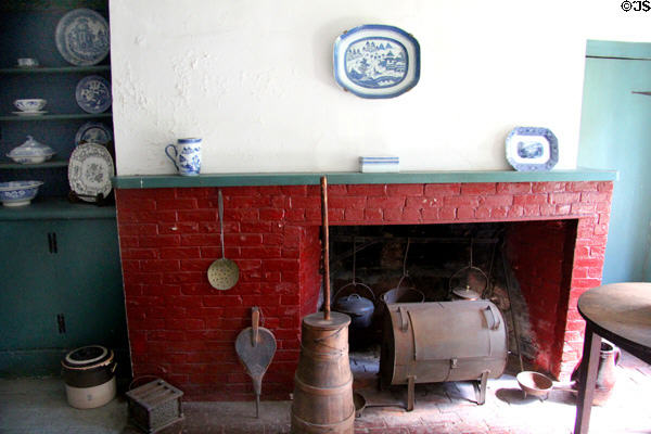Kitchen at Rev. John Hale House. Beverly, MA.