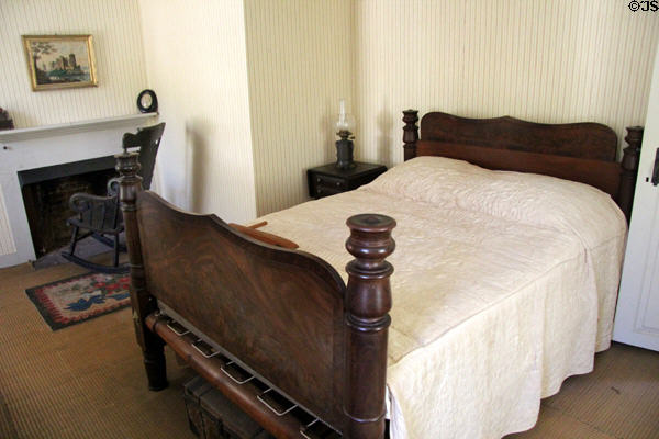 Bedroom at Rev. John Hale House. Beverly, MA.