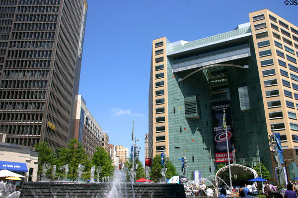 Compuware World Headquarters (2003) (16 floors) (1 Campus Martius). Detroit, MI.
