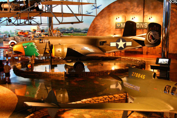 North American B25-J Mitchell (c1940-60) at Air Zoo. Kalamazoo, MI.