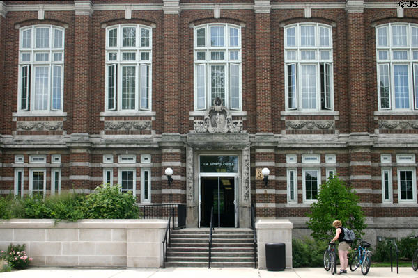 I.M. Sports Circle (former Gymnasium) building (1918) at Michigan State University. East Lansing, MI.