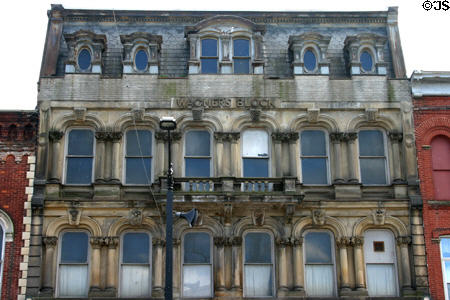 Wagner's Block on W Michigan Ave. Marshall, MI.