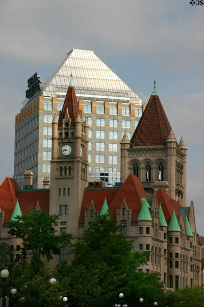 Landmark Center & St. Paul Travelers Building. St. Paul, MN.