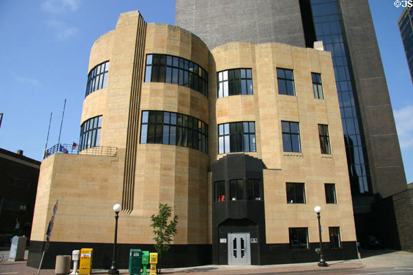 St Paul Women's City Club (1931) (305 St. Peter). St. Paul, MN. Style: Moderne. Architect: Magnus Jemne. On National Register.