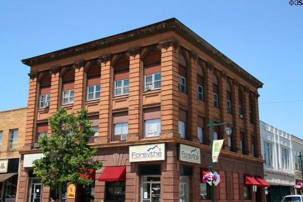 Security State Bank (1902) (102 N. Cedar Ave.). Owatonna, MN. Architect: F.B. Long & L.L. Long.