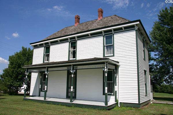 Truman farm south of Kansas City, MO open to public by National Park Service. MO.