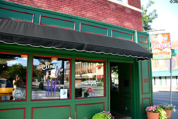 Clinton's Soda Fountain where Harry Truman had his first job. Independence, MO.