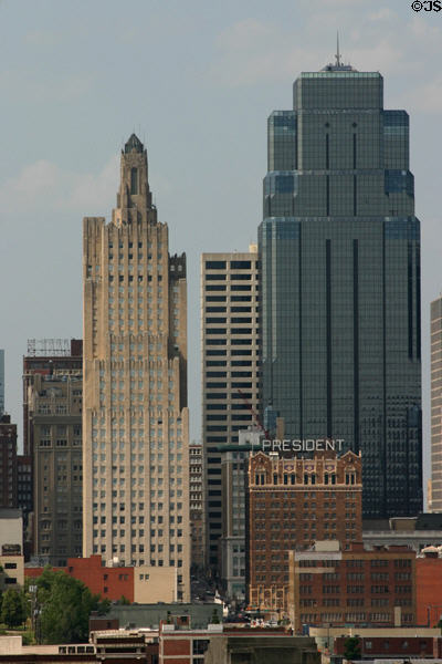 Kansas City Power & Light Building & One Kansas City Place. Kansas City, MO.