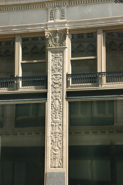 Terra Cotta decoration on Palace Clothing Co. Kansas City, MO.