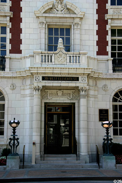 Portal of Deramus Building. Kansas City, MO.