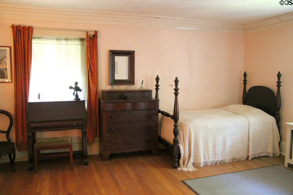 Daughter's bedroom at Thomas Hart Benton Home. Kansas City, MO.