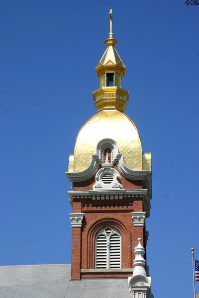 Tower of Kansas City Cathedral. Kansas City, MO.