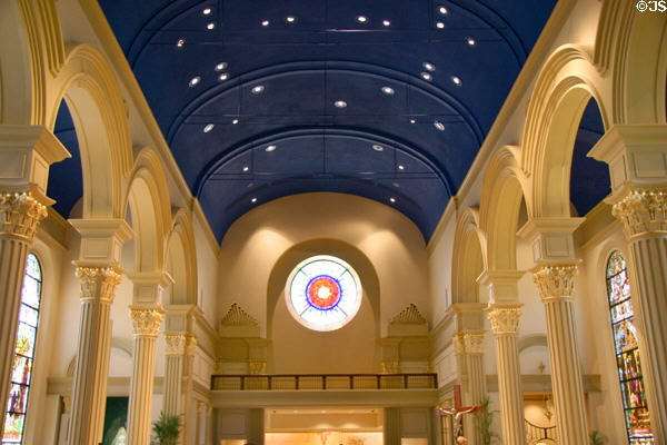 Interior of Kansas City Cathedral. Kansas City, MO.