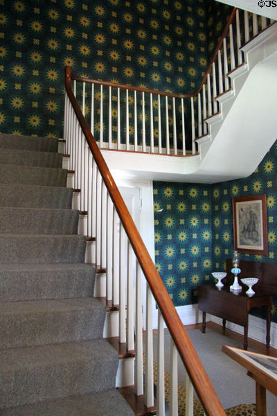 Entry hall of John Wornall House Museum. Kansas City, MO.