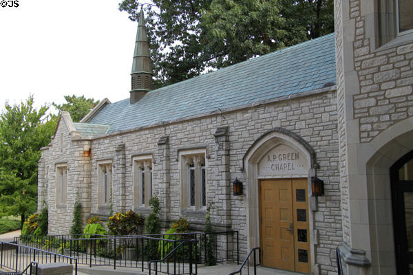 A.P. Green Chapel wing of Memorial Student Union at University of Missouri. Columbia, MO.
