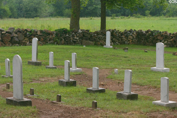 Carver family cemetery at George Washington Carver's Birthplace National Monument. Diamond, MO.