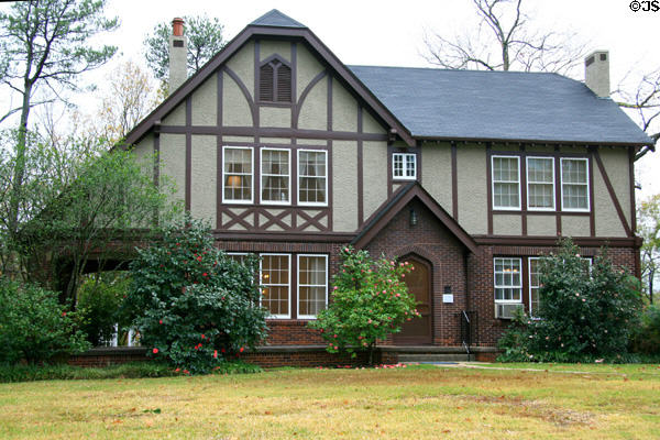Eudora Welty House Museum (1925) (1119 Pinehurst Pl.). Jackson, MS. Style: Tudor Revival. On National Register.