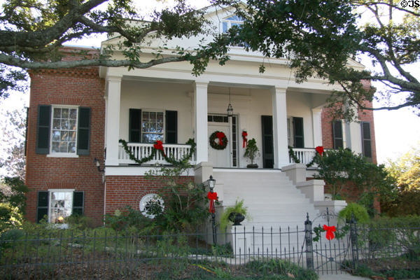 The Parsonage (c1852) (S. Broadway St. at Washington). Natchez, MS. On National Register.
