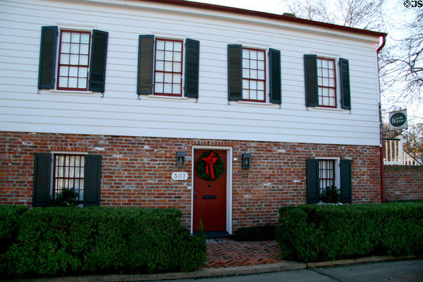 Coyle House (1793-4) (307 S. Wall St.). Natchez, MS. On National Register.