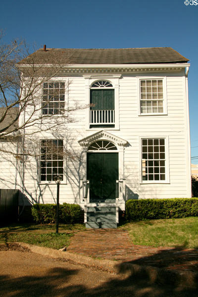 Lawyers Lodge (c1820) (201 N. Canal St.). Natchez, MS. Style: Federal. On National Register.