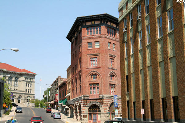 Streetscape along West Sixth Ave. Helena, MT.