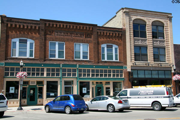 Johnson's Block (1899) (216-8 Broadway). Fargo, ND.