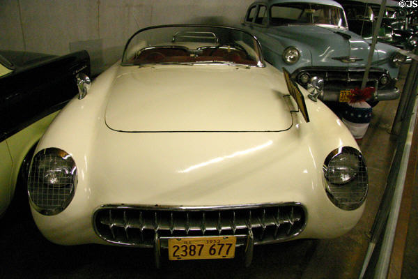 Chevrolet Corvette Model 2934 (1953) with fiberglass body at Warp Pioneer Village. Minden, NE.