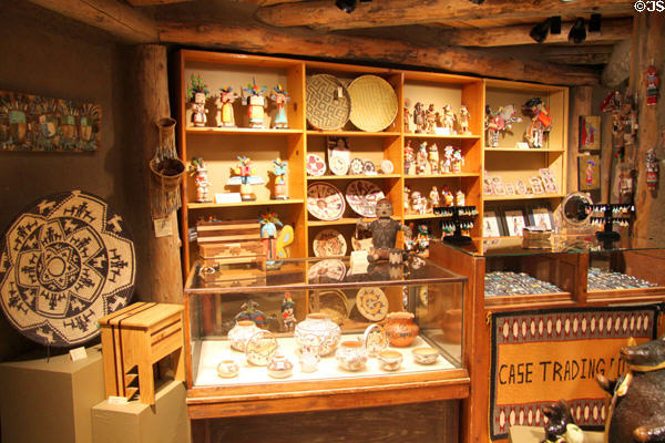 Trading post at Wheelwright Museum of the American Indian. Santa Fe, NM.