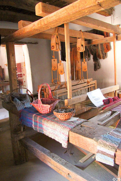 Loom at Rancho de las Golondrinas. Santa Fe, NM.
