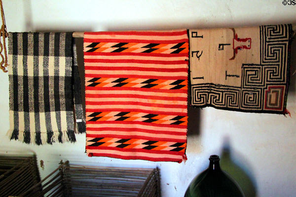 Textiles at Rancho de las Golondrinas. Santa Fe, NM.