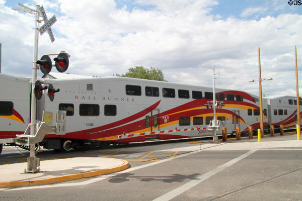 Rail Runner commuter trail. Santa Fe, NM.