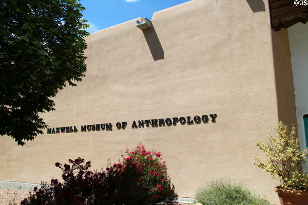 Maxwell Museum of Anthropology at University of New Mexico. Albuquerque, NM.