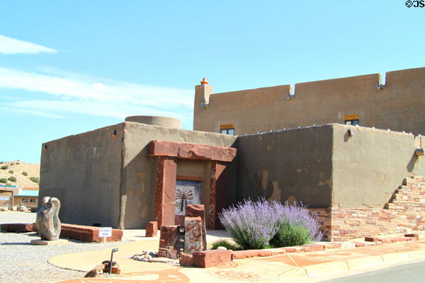 Poeh Museum (2003) in Pojoaque Pueblo. NM.