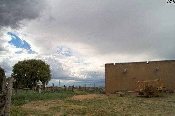 La Hacienda de los Martinez (1804) (708 Hacienda Way). Taos, NM. Style: New Mexico style Spanish Colonial. On National Register.