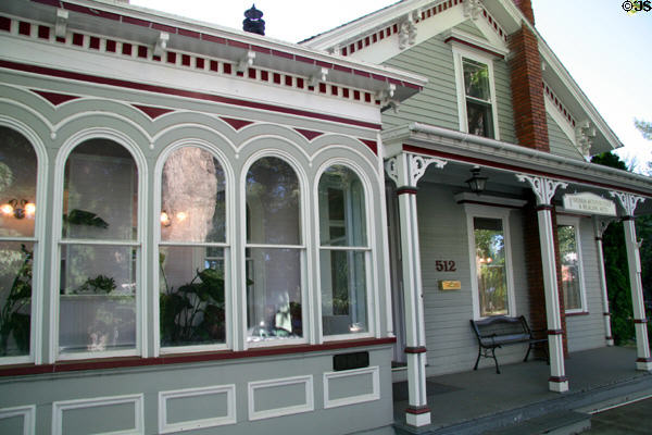 Yerington House (1863) (512 N. Division St.). Carson City, NV.