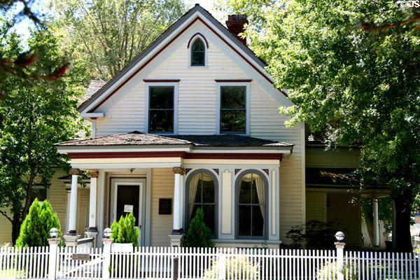 Sears - Ferris Mansion (1863) (311 W. 3rd St.) boyhood home of George Washington Gale Ferris, Jr. who engineered Ferris Wheel at 1893 Chicago World's Fair. Carson City, NV. On National Register.