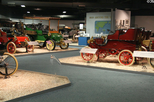 National Automobile Museum display floor. Reno, NV.