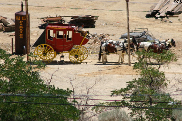 Concord Coach in Virginia City. Virginia City, NV.