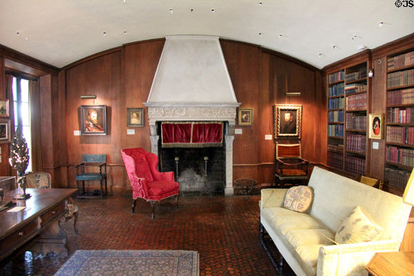 Library at Hyde House. Glens Falls, NY.
