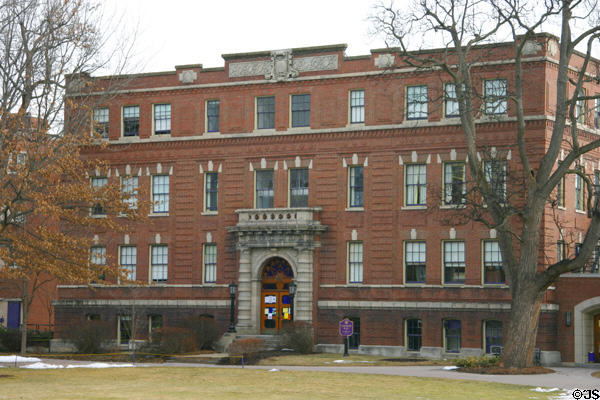 Carnegie Hall (1911) at Elmira College. Elmira, NY. On National Register.