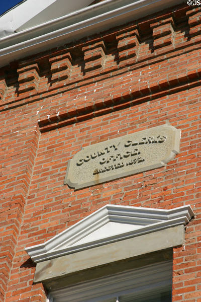 County Clerks Office (1872) (East Pulteney Square). Bath, NY.
