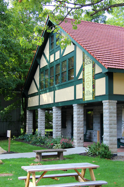 Roycroft Campus Powerhouse Visitor Center. East Aurora, NY.