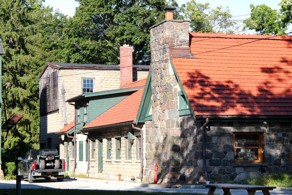 Roycroft copper shop (1902) on Roycroft Campus. East Aurora, NY.