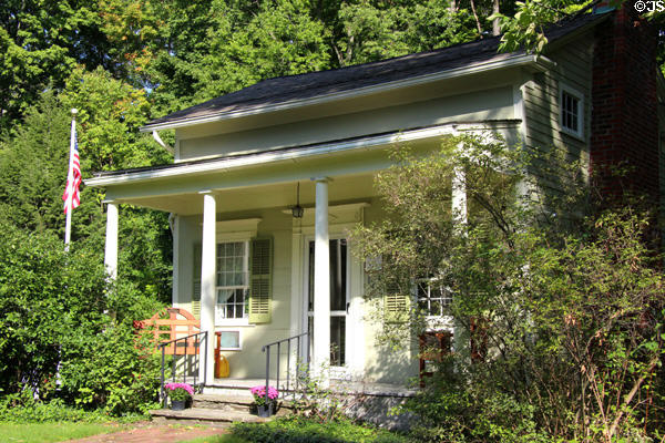 Millard Fillmore House (c1826) in which the future President did much of the hand labor. East Aurora, NY.