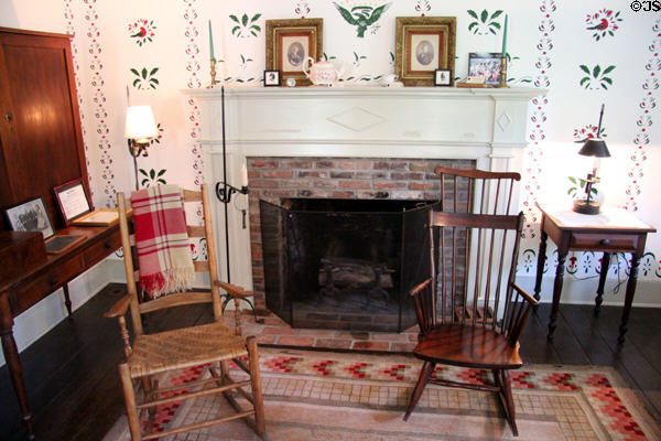 Front room of Millard Fillmore House. East Aurora, NY.