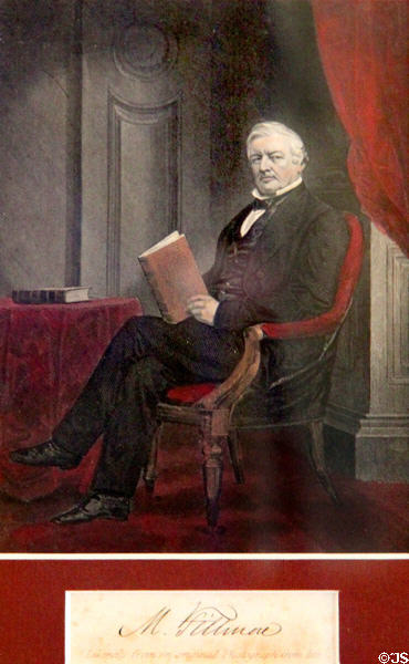 Millard Fillmore photo at Millard Fillmore House. East Aurora, NY.