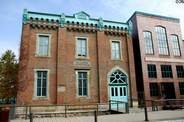 Rochester Water Works Old Holly Pump Station (1873) & Center at High Falls Historic District. Rochester, NY.
