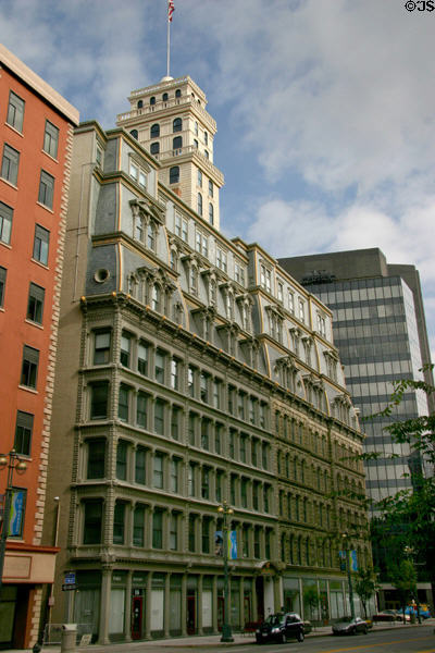 Powers Building streetscape. Rochester, NY.